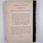 Eino Leino : Eino Leinon kirjeet 1 - Freya Schoultzille j... - pikkukuva 2