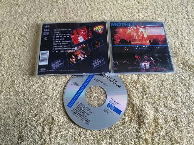 MOTHERS FINEST - Mothers Finest Live CD