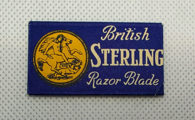 Vanha partaterä British Sterling