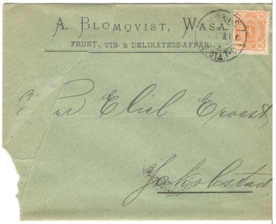 Vaasa,  v. 1898 ? firmakuori kotiseutukeräilijälle