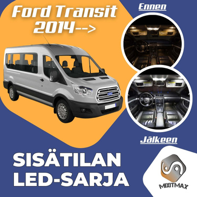 Ford Transit (MK8) Sisätilan LED-sarja 11-osainen