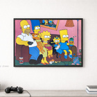 THE SIMPSONS On The Sofa – klassinen 90-luvun TV-seinäjulist - pikkukuva 5