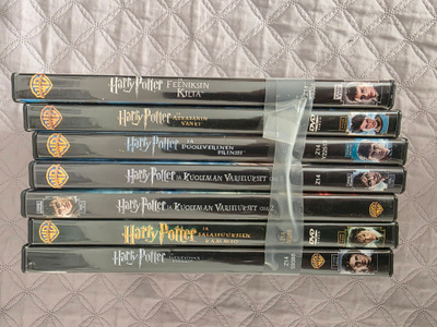 Harry potter koko sarja dvd