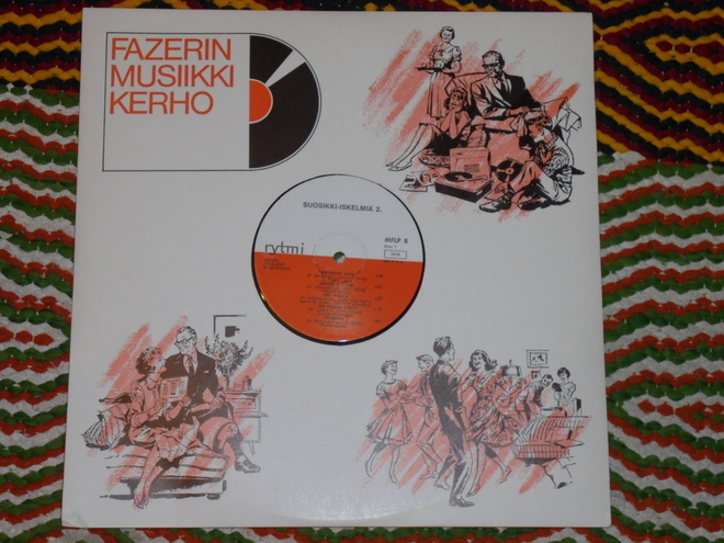SUOSIKKI-ISKELMIÄ 2 - LP 1969 iskelmä MINT-