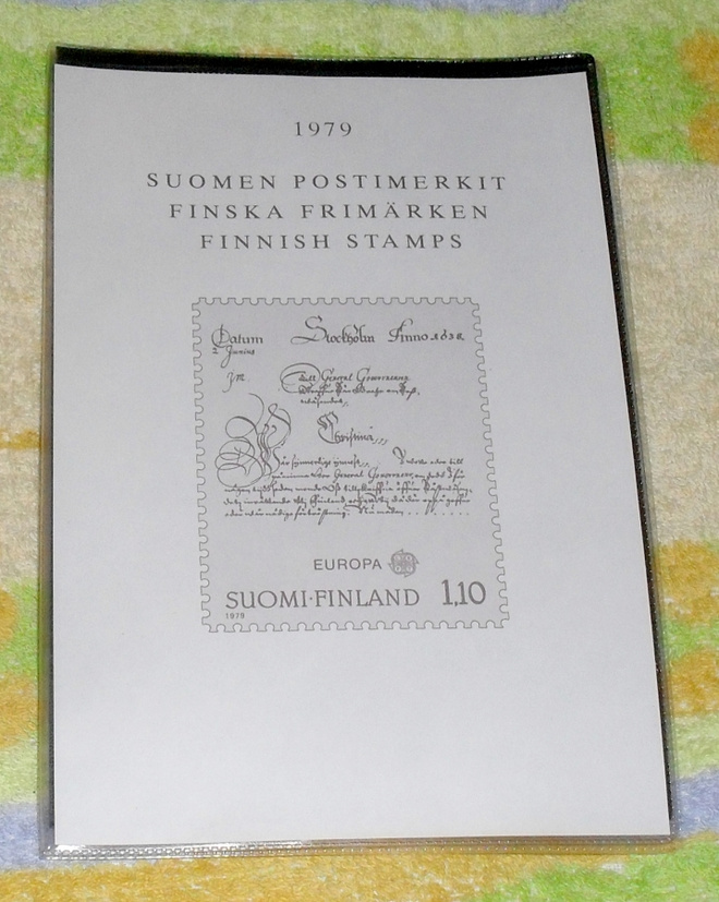 Suomen postimerkit 1979 vuosilajitelma