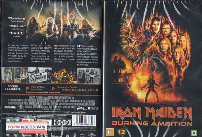 (UUTUUS) iron maiden burning ambition	(61 393)	UUSI	-FI-	DVD