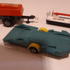 Matchbox traileri tai peräkärry 2 kpl ja ilmatyynyalus v1972 - pikkukuva 2