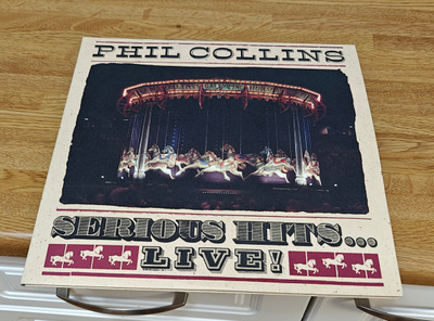 Phil Collins live  tupla LP