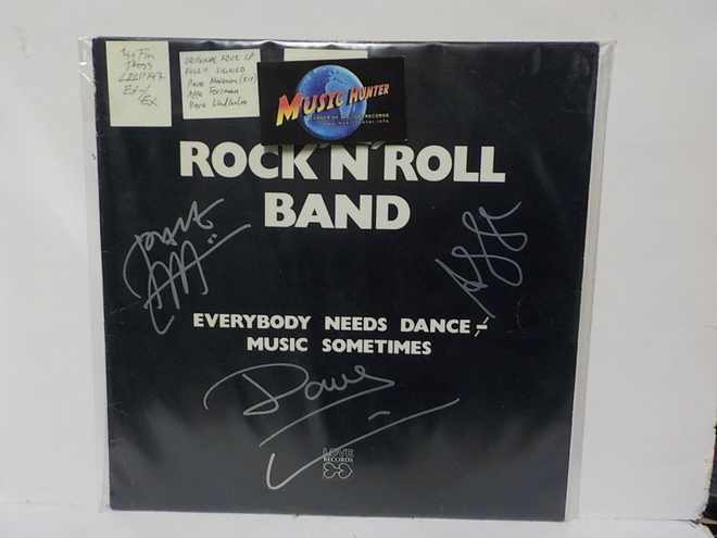 ROCKNROLL BAND - EVERYBODY.. EX-/EX LP + KOKO BÄNDI NIMMARIT