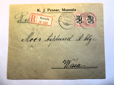 1922 Munsala R liikekuori