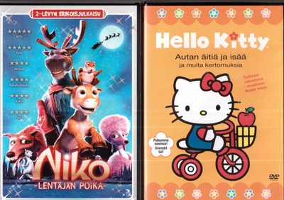 2 KPL DVD ELOKUVIA
