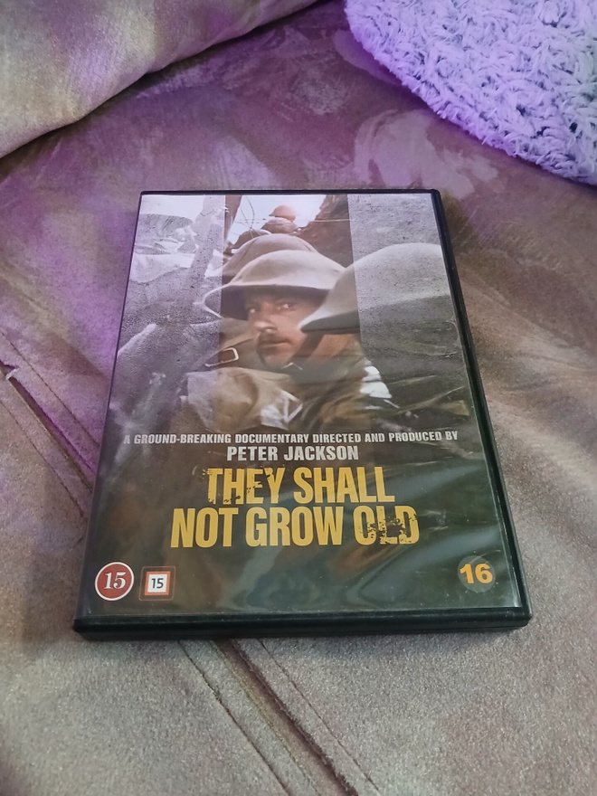 He Eivät Vanhene (They Shall Not Grow Old)   DVD