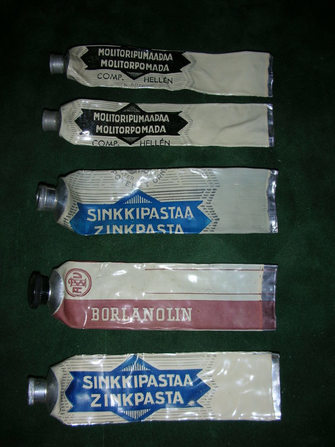 vanhaa apteekkitavaraa