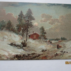 VANHA POSTIKORTTI 1914 KULKENUT SIGN. RÅ - pikkukuva 1