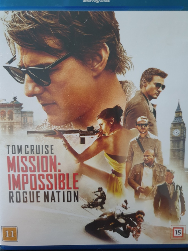 Mission Impossible Rogue Nation BLU-RAY