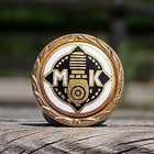 Moottorikerho Emalinen merkki. Halkaisija - 14 mm. - pikkukuva 2