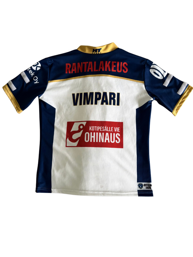 Ilkka Vimpari Game Worn-paita kaudelta 2026
