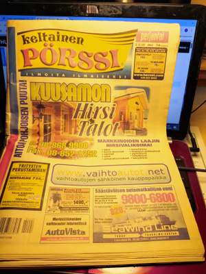 Keltainen PÖRSSI lehti 8 / 2001