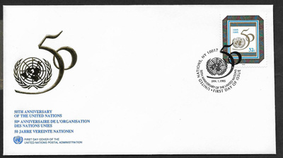 YK New York - YK 50v 1995 FDC  (Mic. 679)