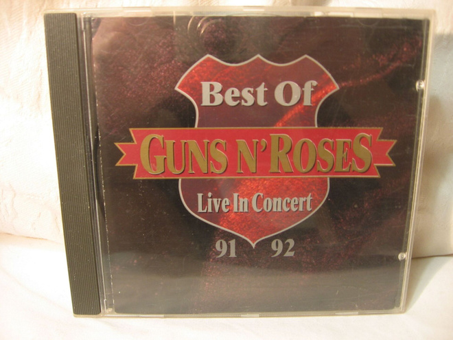 Guns N´Roses: Best Of Guns N´Roses-Live In Concert CD.