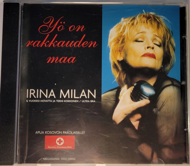Irina Milan - Yö On Rakkauden Maa - CDS