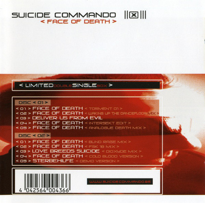 Suicide Commando - Face Of Death 2CD