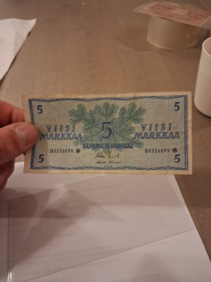5 mk 1963 Ö tähti