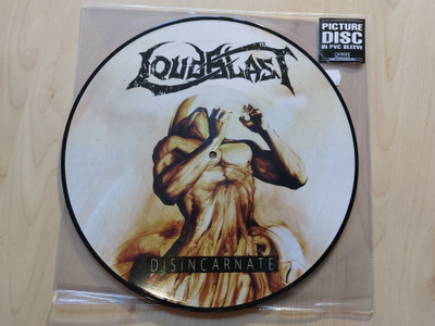 LOUDBLAST – DISINCARNATE  orig. FRA 2022   LP KUVALEVY