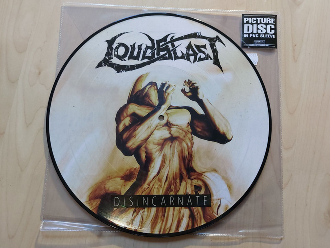 LOUDBLAST – DISINCARNATE  orig. FRA 2022   LP KUVALEVY