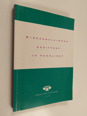 Oikeushallinnon osoitteet ja puhelimet
