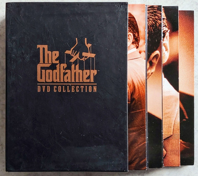 THE GODFATHER DVD COLLECTION – 2001 5-DVD BOX, Suomi-tekstit
