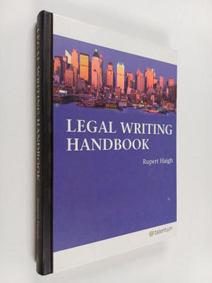 Rupert Haigh : Legal writing handbook