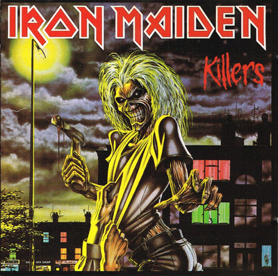 Iron Maiden - Killers (CD) EX+!! Vanha painos