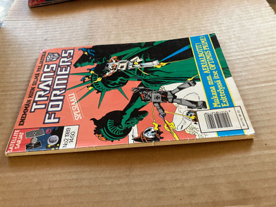 TRANSFORMERS SPESIAALI 2/1989 HYVÄ