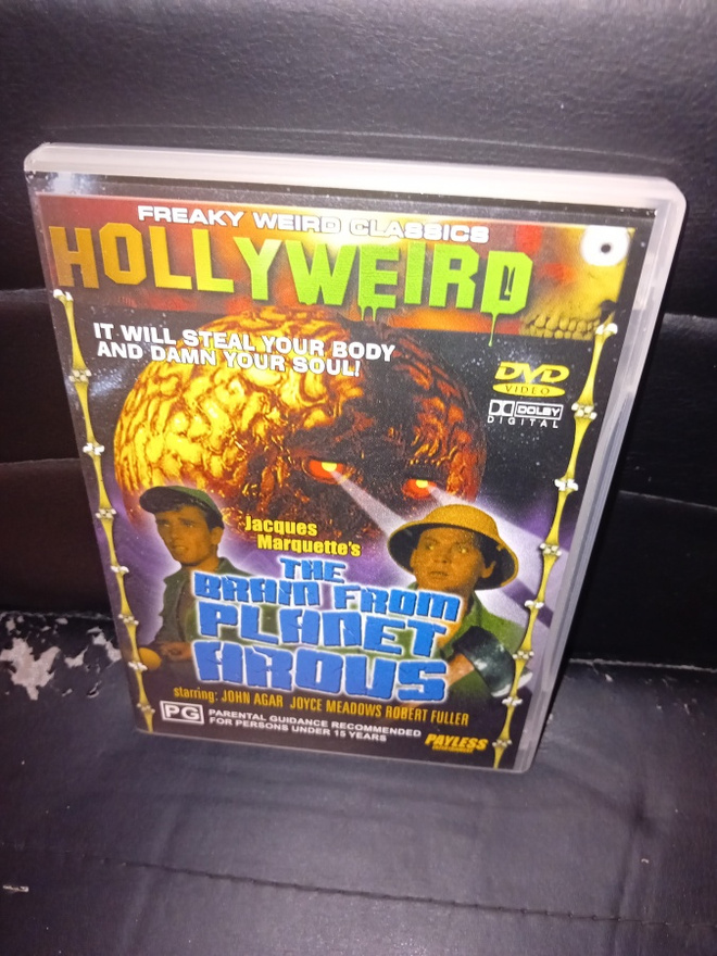 DVD The Brain from Planet Arous ( SIS POSTIKULU )