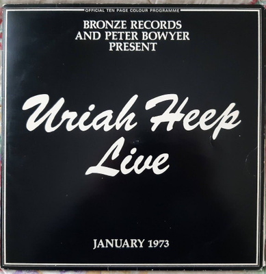 Uriah Heep : Uriah Heep Live, Scandinavia 1973 M-/VG+