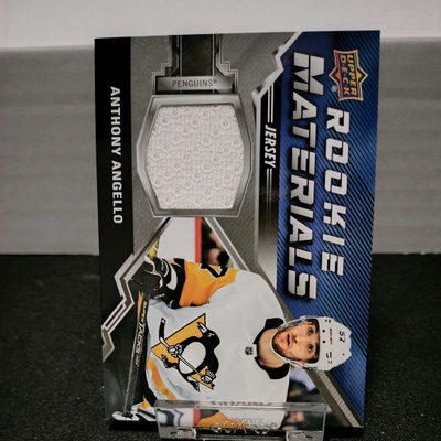 Anthony Angello Rookie Materials Upper Deck2020-21