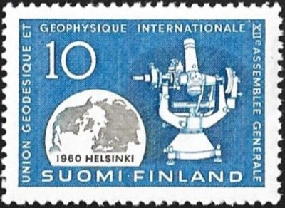 1960 Geodeettis-geofys. kongressi 10 mk ** LaPe 522