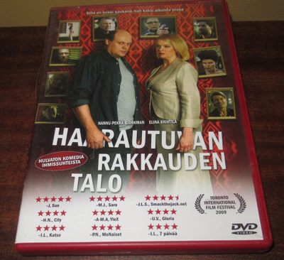 Haarautuvan rakkauden talo dvd kotimaiset