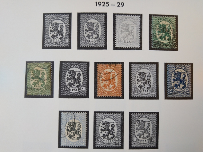 1917 Saarisen malli 1925 hakaristivesileimaiset 5 kpl
