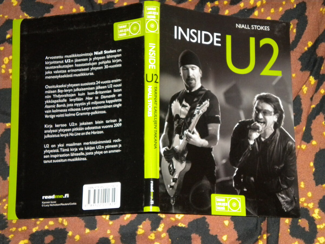 Niall Stokes: Inside U2 - tarinat laulujen takana. 2010