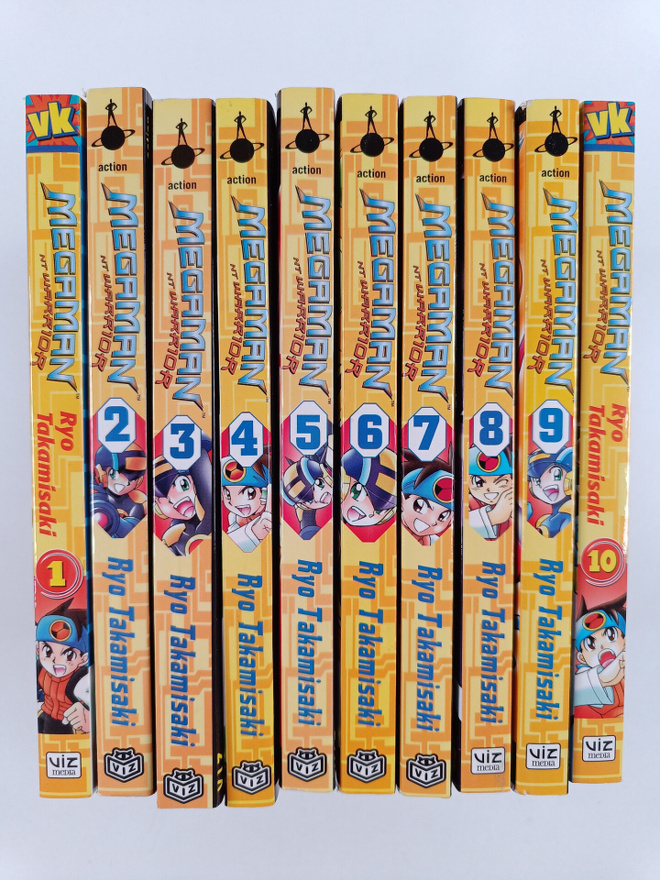 Ryo Takamisaki : MegaMan NT Warrior 1-10