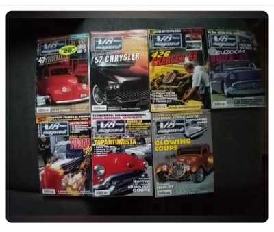V8 MAGAZINE LEHTIÄ 7 KPL