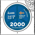 Åland 2000  ÅBL 4  Millenium 3,40 mk EP leima LaPe 166 - pikkukuva 1