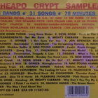Various - Cheapo Crypt Sampler CD - pikkukuva 2