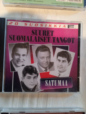CD- LEVY : 20 SUOSIKKIA : SUURET SUOMALAISET TANGOT: SATUMAA