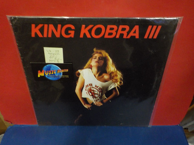 KING KOBRA - KING KOBRA 3 EX-/EX- 1ST PRESS UK -88 LP