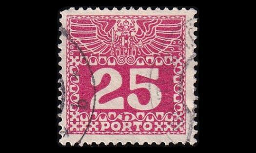 Itävalta P_41z o Porto 25 H tav.pap (1908)