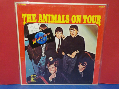THE ANIMALS - ON TOUR EX-/EX- U.S -65 PRESS LP