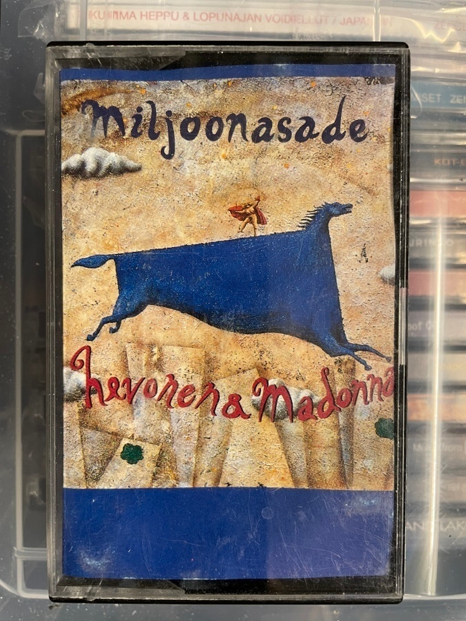 MILJOONASADE - Hevonen & Madonna c-kasetti (Originaali)